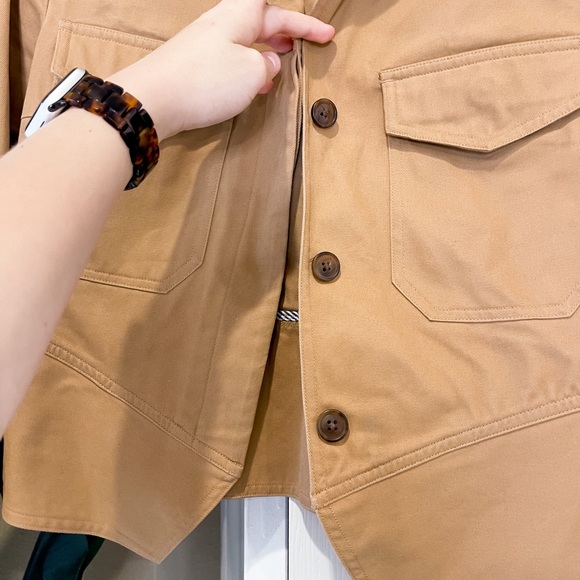 Fossil Vintage Collection Khaki Blazer Small - Picture 5 of 16